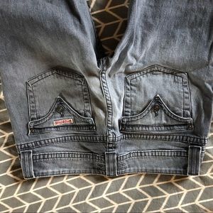 Hudson jeans boot leg 32” low gray wash